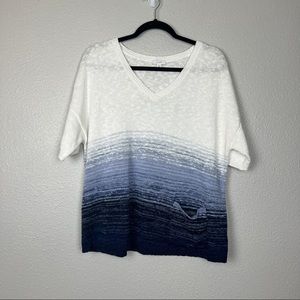 J Jill open knit Sweater Top